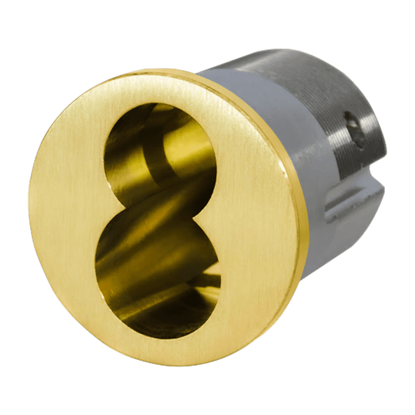 Schlage 30-016 FSIC mortise cylinder housing 605 bright brass