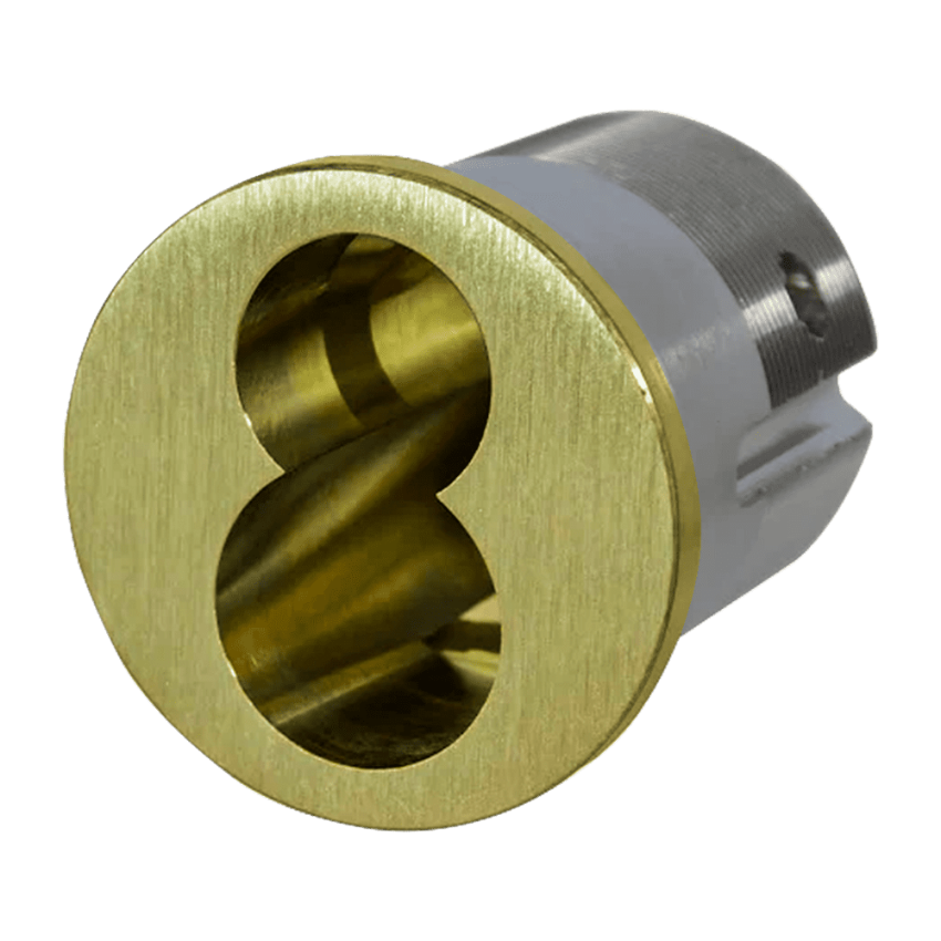 Schlage 30-016 FSIC mortise cylinder housing 606 satin brass