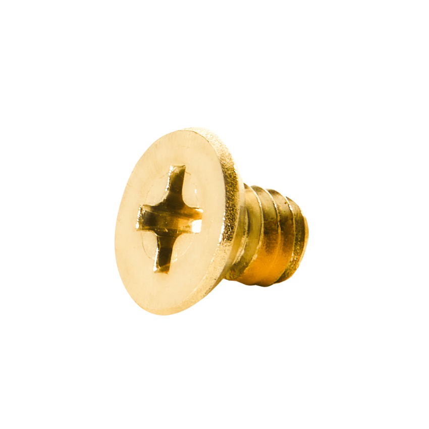 Schlage K110-020 Armor Front Screw Pack 605 Bright Brass
