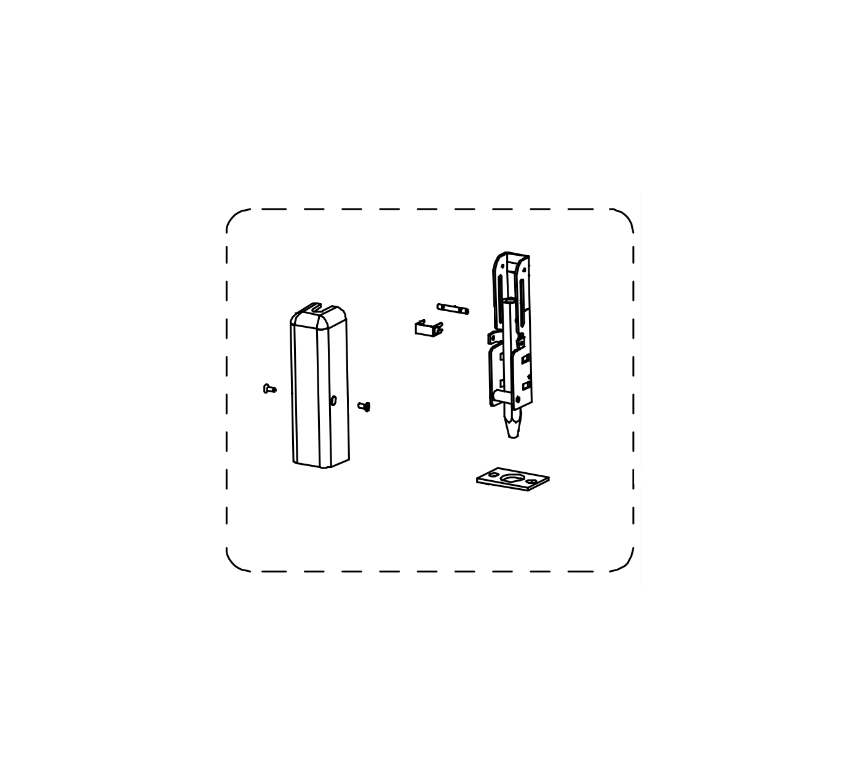 Detex 103692-1 Bottom Bolt