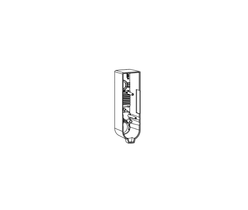 Detex 105428-2 Black Cover OEM Replacement Part