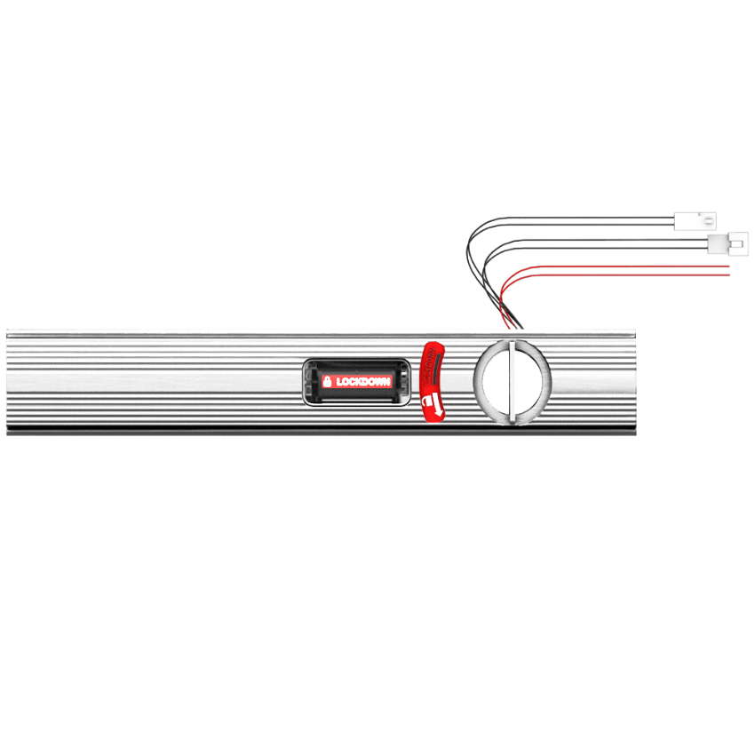 Von Duprin 967245 Emergency Secure Lockdown Kit in US26 Bright Chrome finish