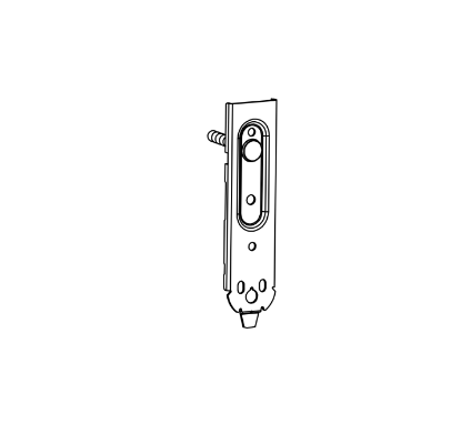 Detex 102715 EAX backplate