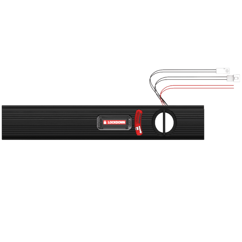 Von Duprin 967247 315 Black Anodized Emergency Secure Lockdown Kit for 99 QEL, 48" Exit Devices