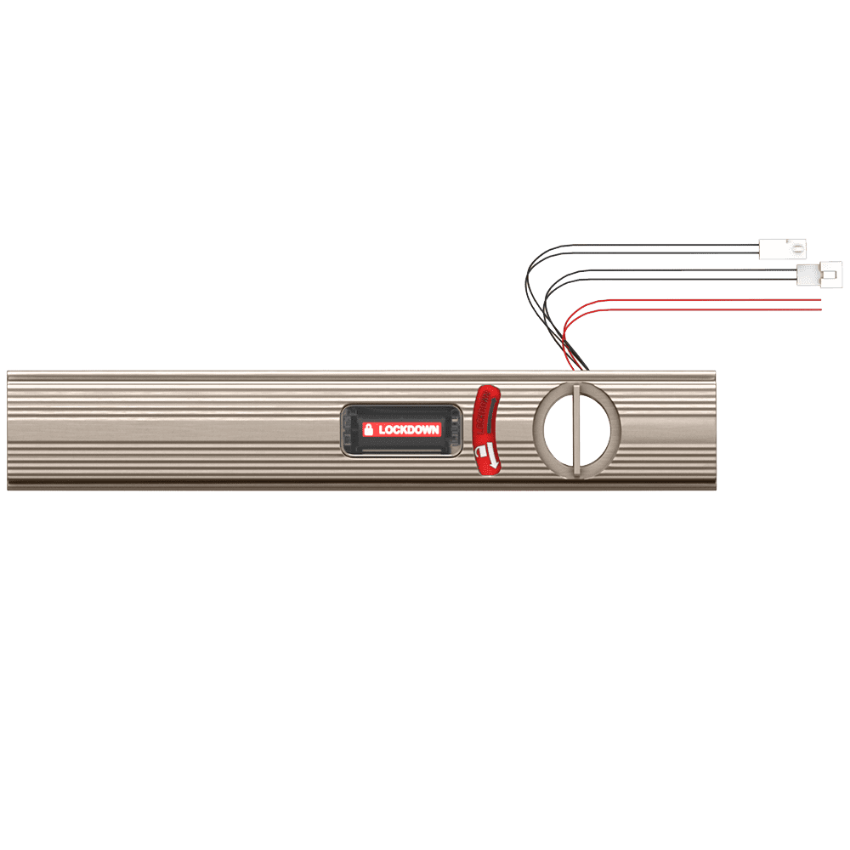 Von Duprin 967247 US15 Satin Nickel Emergency Secure Lockdown Kit for 99 QEL, 48" Exit Devices