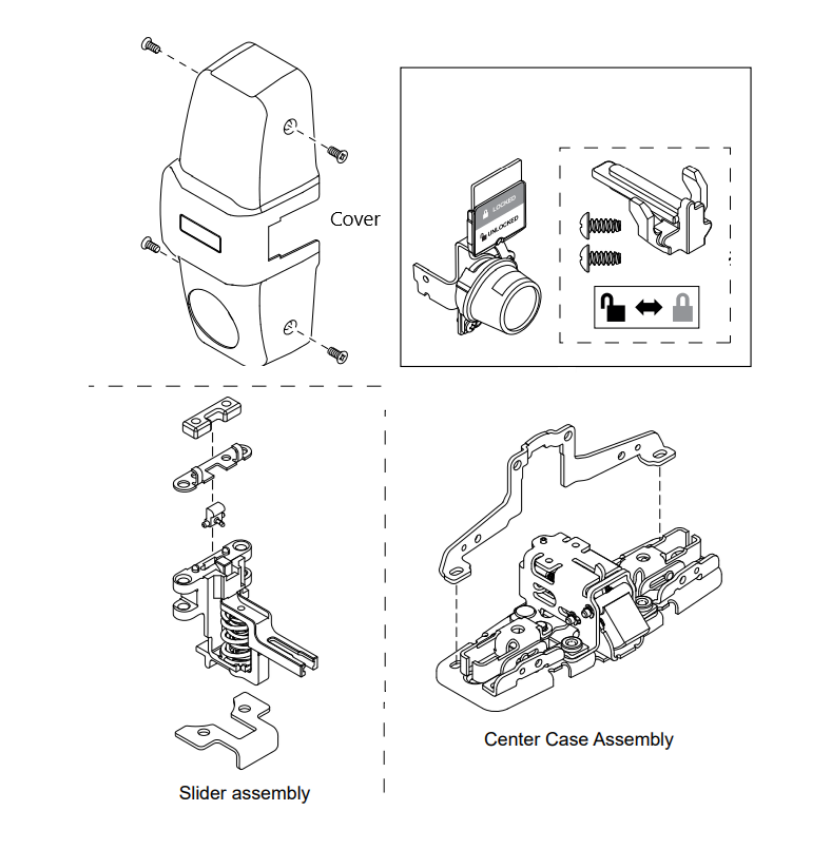 Von Duprin 2SIKIT-2SI-98/99 Double Cylinder Conversion Kit with Security Indicator