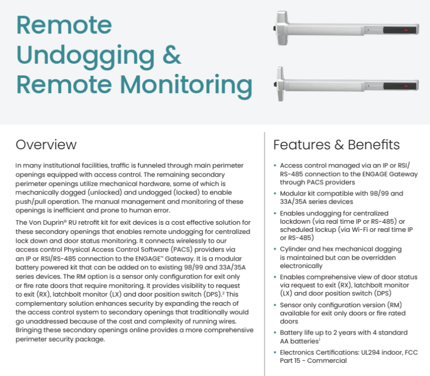 Picture of 47258681 Remote Undogging 36" Kit