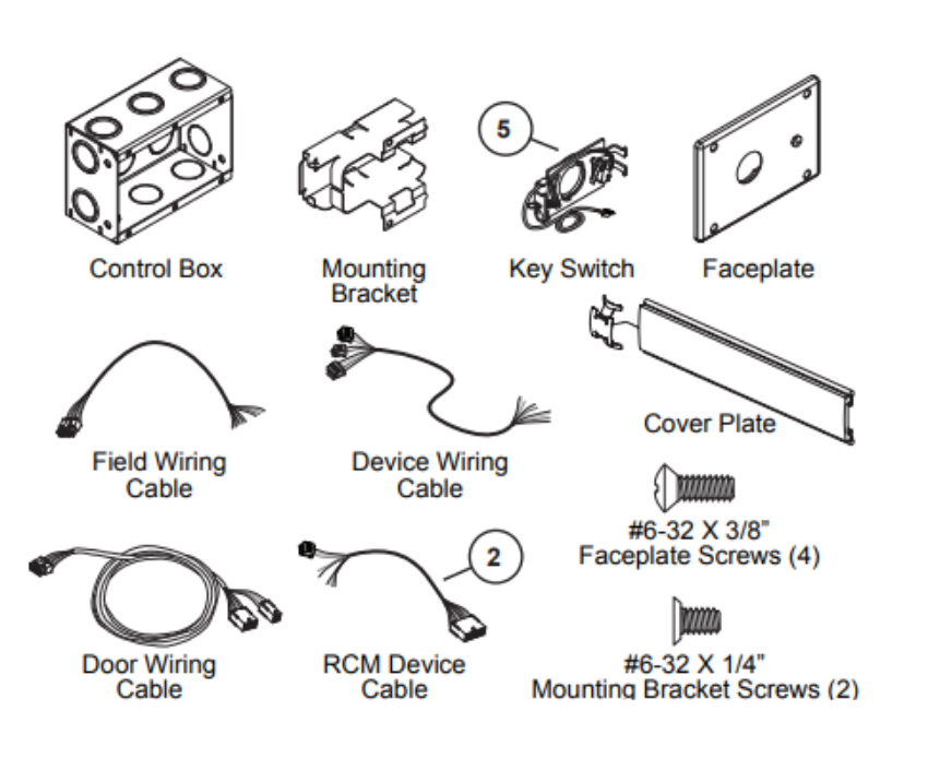 Von Duprin 040199 RCM Kit Less Module for CX35/98