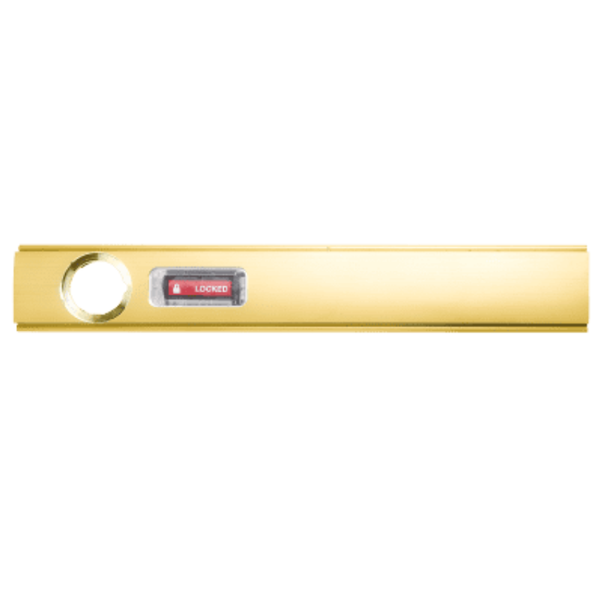 Von Duprin 040079 Cylinder Dogging with Indicator Conversion Kit US3 Bright Brass finish for 48-inch exit devices