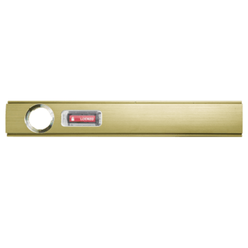 Von Duprin 040079 Cylinder Dogging with Indicator Conversion Kit US4 Satin Brass finish for 48-inch exit devices