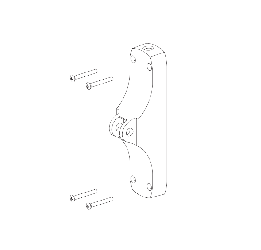 Von Duprin 050432 8827K/L-F Center Case Kit
