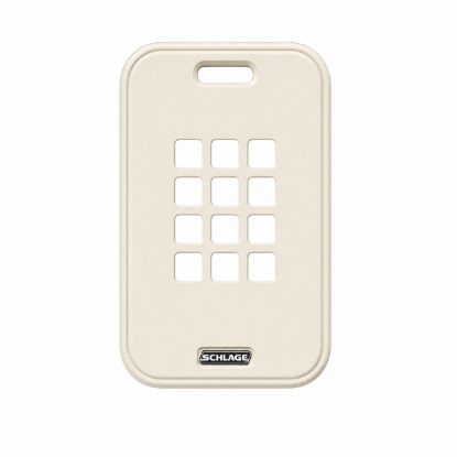 Schlage 47317574 Single Gang with Keypad Reader Cover, Cream