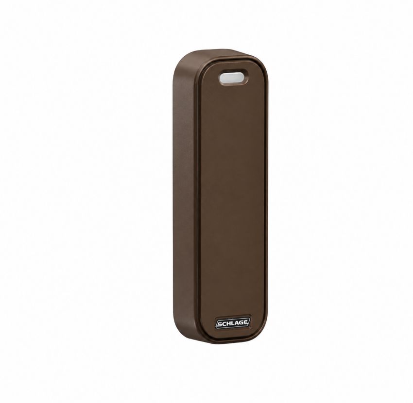 Schlage 47317559 C1 Mullion Reader Cover, Warm-Tone Brown