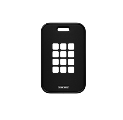 Schlage 47317569 C1 Single Gang with Keypad Reader Cover, Black