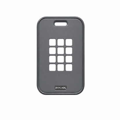 Schlage 47317572 C1 single-gang keypad reader cover, cool-tone gray