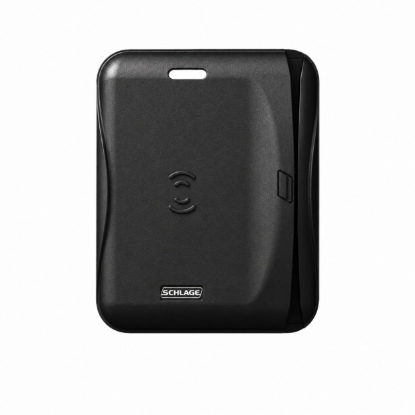 Schlage 47317575 C1 Single Gang Magnetic Stripe Reader Cover, Black