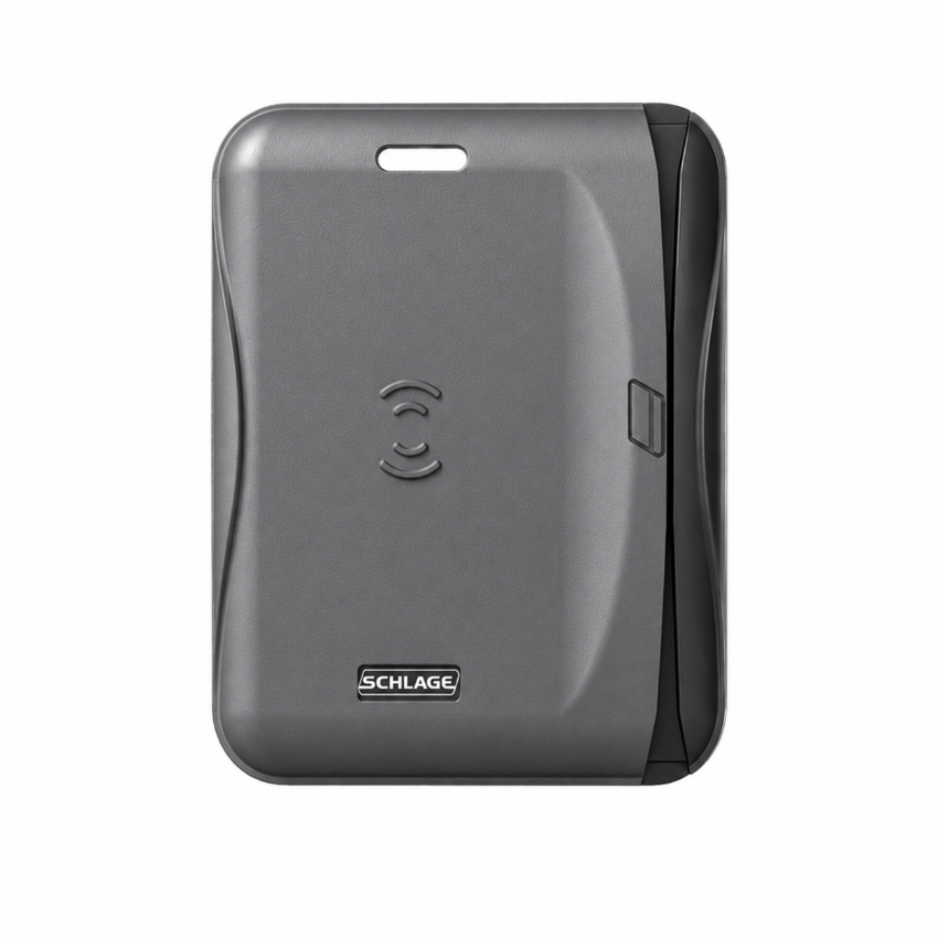 Schlage 47317577 C1 Single Gang Magnetic Stripe Reader Cover, Cool-Tone Gray