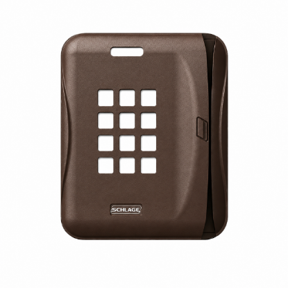 Schlage 47317580 Magnetic Stripe Keypad Reader Cover, Warm-Tone Brown