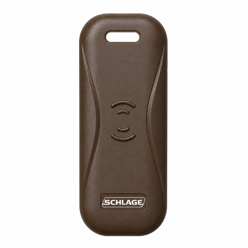 Schlage 47317554 Mini-Mullion Reader Cover, Warm-Tone Brown