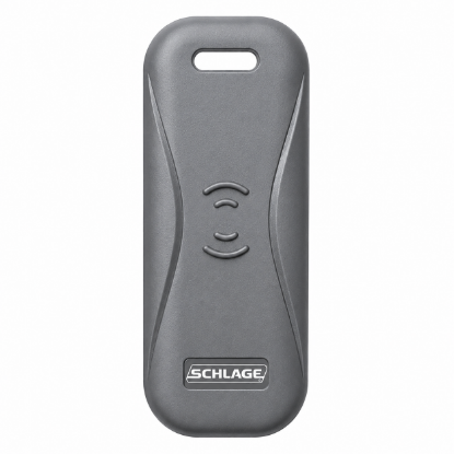 Schlage 47317555 Mini-Mullion Reader Cover, Cool-Tone Gray