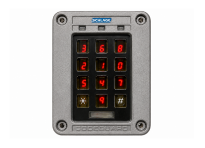 Schlage SERIII-W-GR Scramble Keypad, Gray