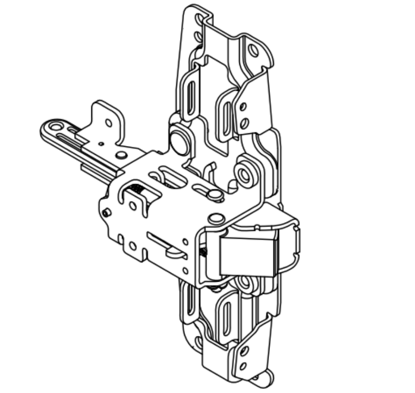 Von Duprin 48009448 7827/-F Center Case Kit Less Cover