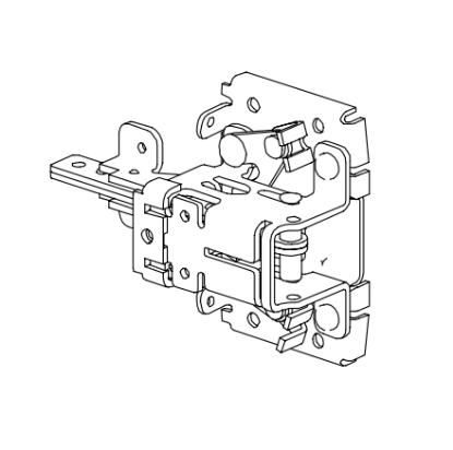 Von Duprin CASE.107 genuine OEM 2227/27‑F center case replacement part