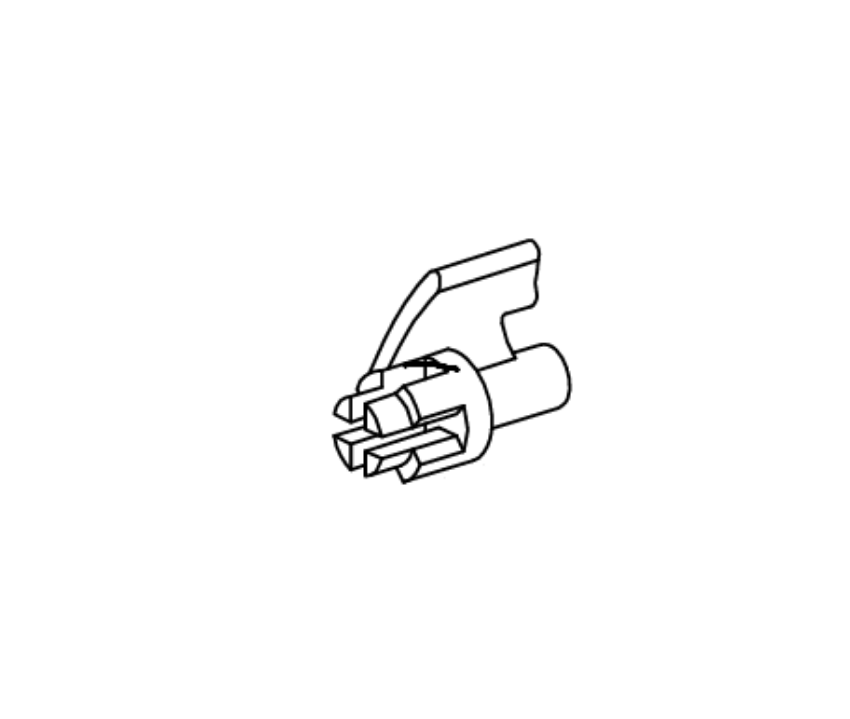 Von Duprin 050356 55NL Cam LH genuine OEM replacement part for 55 Series rim exit devices