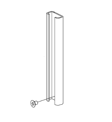 Von Duprin 050359 5547-F and 5547WDC lift member channel OEM replacement part
