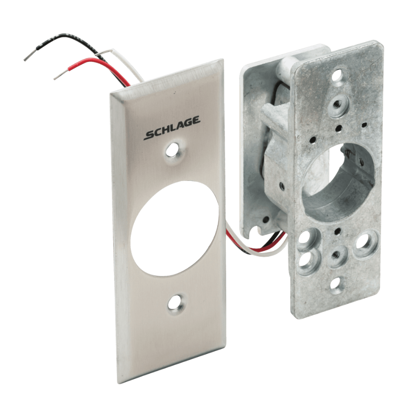 Schlage 653-05-NS Satin Chrome narrow stile keyswitch