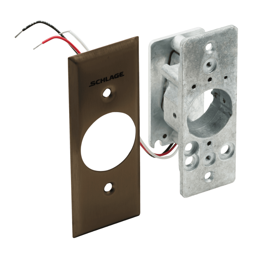 Schlage 653-1414-NS DPDT Maintained Bi-Directional Keyswitch, Narrow Stile Oil Rubbed Bronze