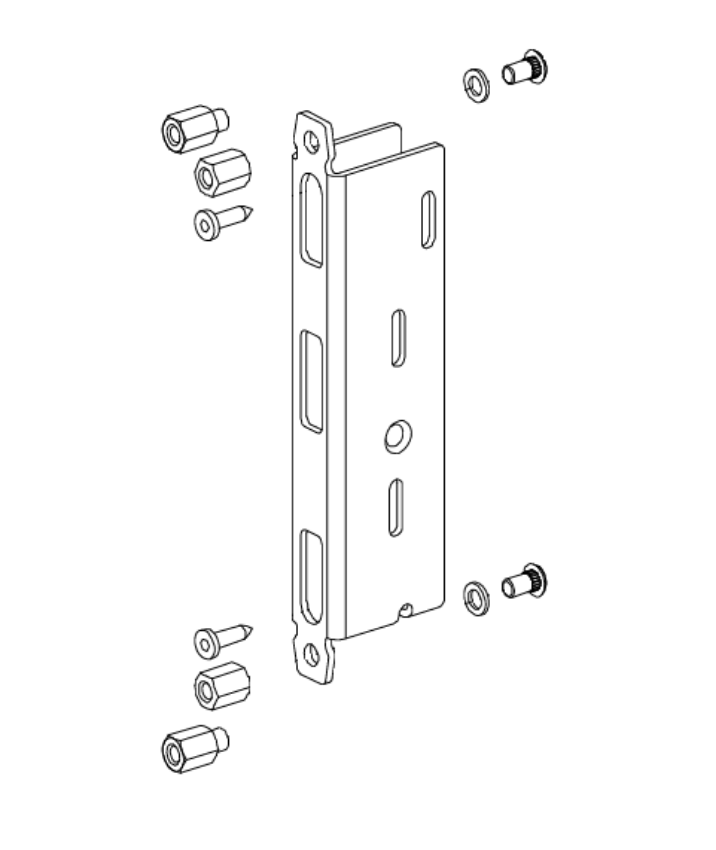 Von Duprin 050367 genuine OEM 5547 rod control housing for vertical rod exit device