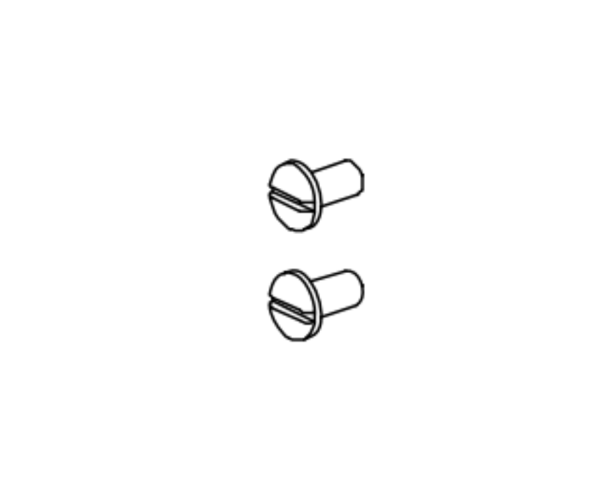 Von Duprin 090018 8847-F rod guide mounting screw package