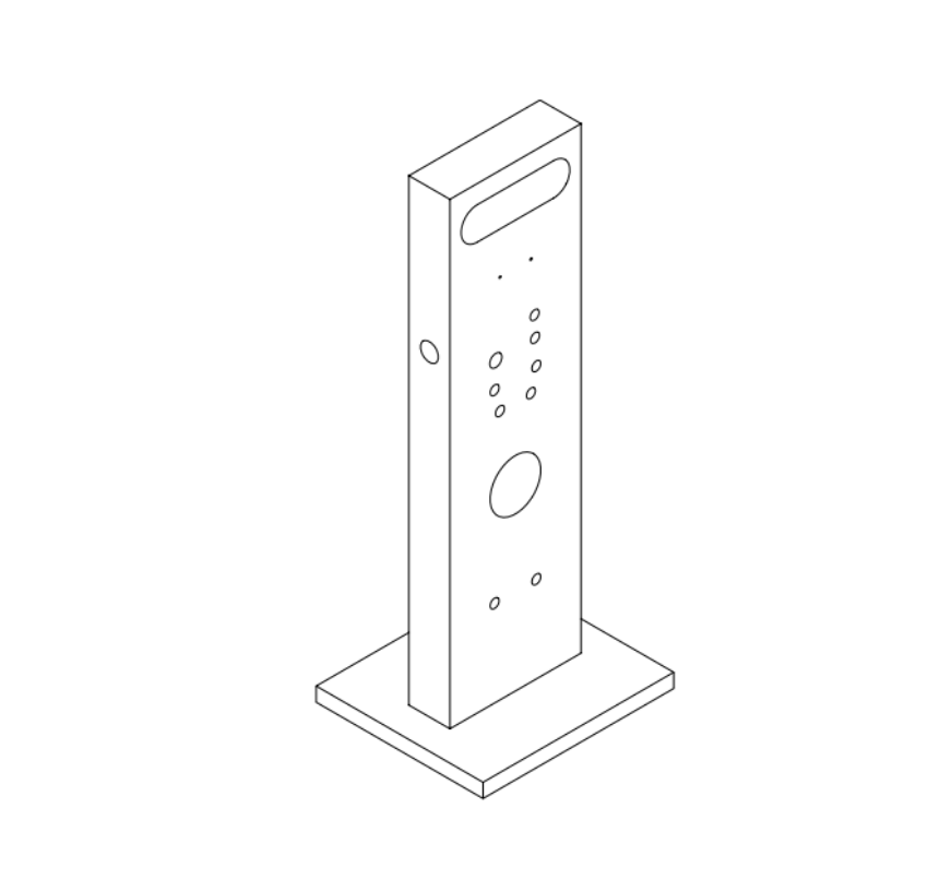 Schlage 47709954 Exit Mount for XE360