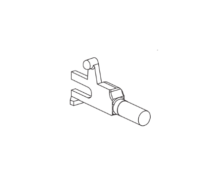 Von Duprin 050275 88-F Auxiliary Bolt RH Von Duprin 050275 88-F Auxiliary Bolt RH
