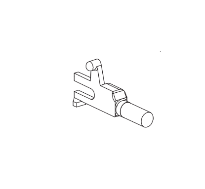 Von Duprin 050276 88-F Auxiliary Bolt LH Von Duprin 050276 88-F Auxiliary Bolt LH