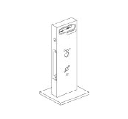 Schlage 47284860 Demo Mount for LE Series