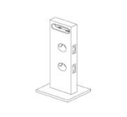 Schlage 47284867 Interconnect Mount 5.5-Inch