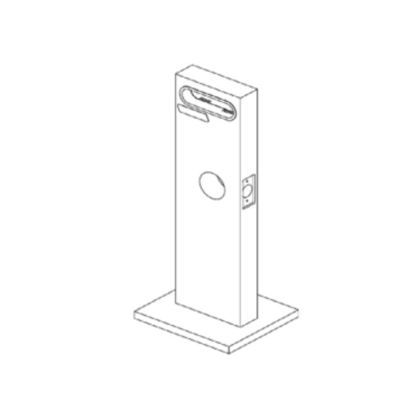 Schlage 47284871 Deadbolt Knob and Keypad Mount