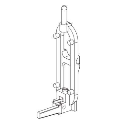 Von Duprin 050209 Latch Control LH Von Duprin 050209 8847-F/75/75-F Latch Control LH