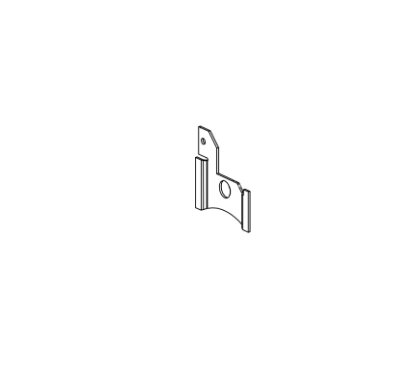 Detex 104206-2 machined EU LHR cover plate