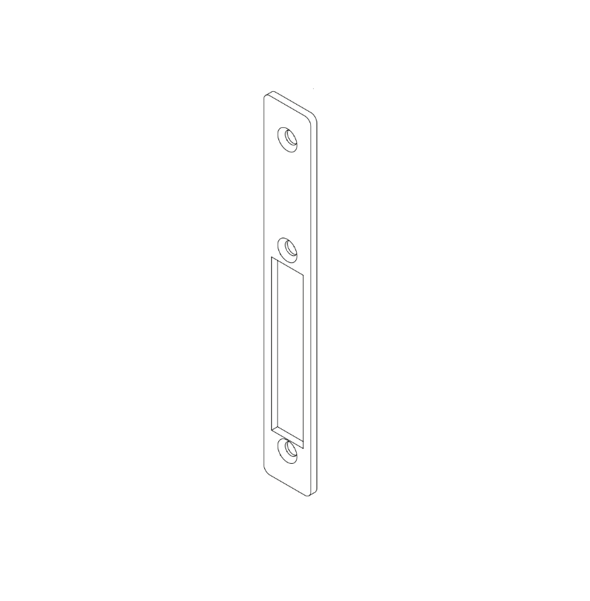 Adams Rite 24-0384-020-313 Flat Faceplate Kit