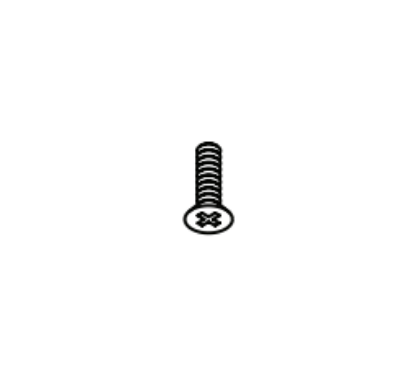 Adams Rite S230-06R06-603-MP #6-32 x 3/8 inch flat head self-tapping screw