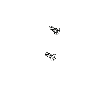 Adams Rite S227-08R06-603-MP #8-32 × 3/8 flat head screw