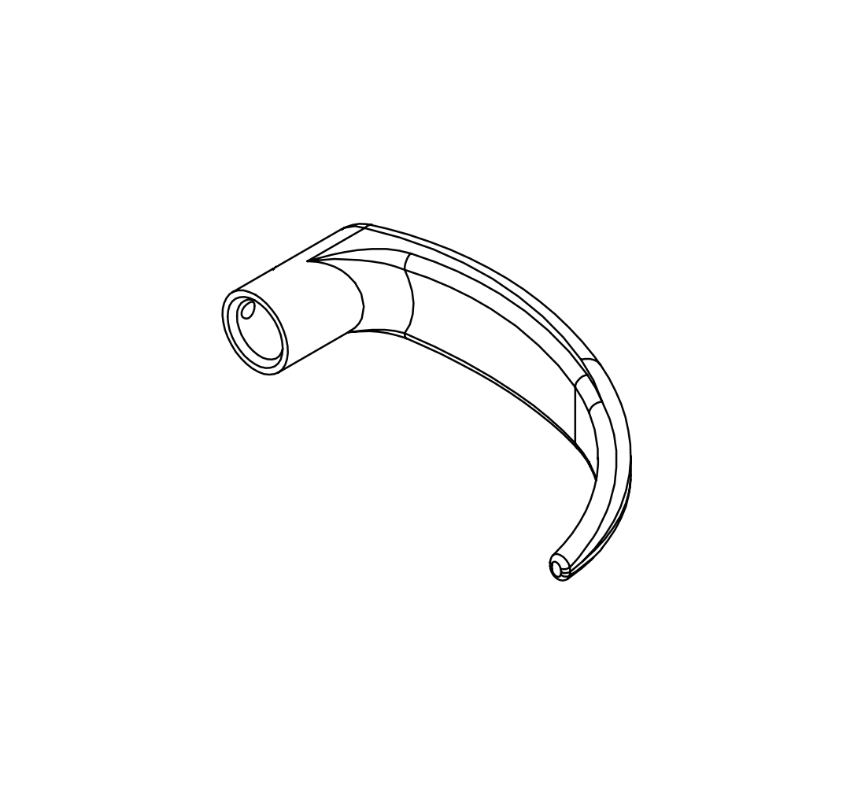 Adams Rite 91-0197-010-10B-IP Curved Lever Kit, 10B (613) Finish