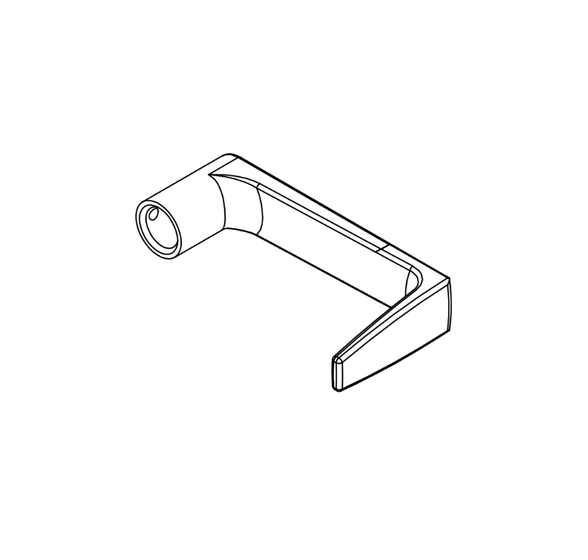 Adams Rite 91-0197-030-US32D-IP Square Lever Kit