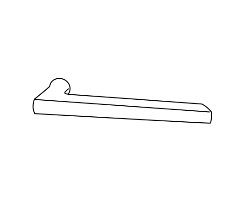 Adams Rite 91-0197-MD0-US32D-IP Centro Series MD Designer Lever