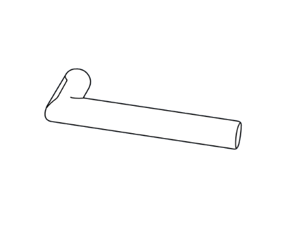 Adams Rite 91-0197-MI0-10B-IP Aventura Series MI Designer Lever Kit