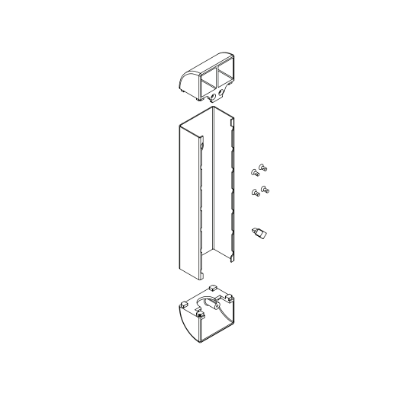 Adams Rite 91-0200-10B-IP Outside Trim Cover Kit
