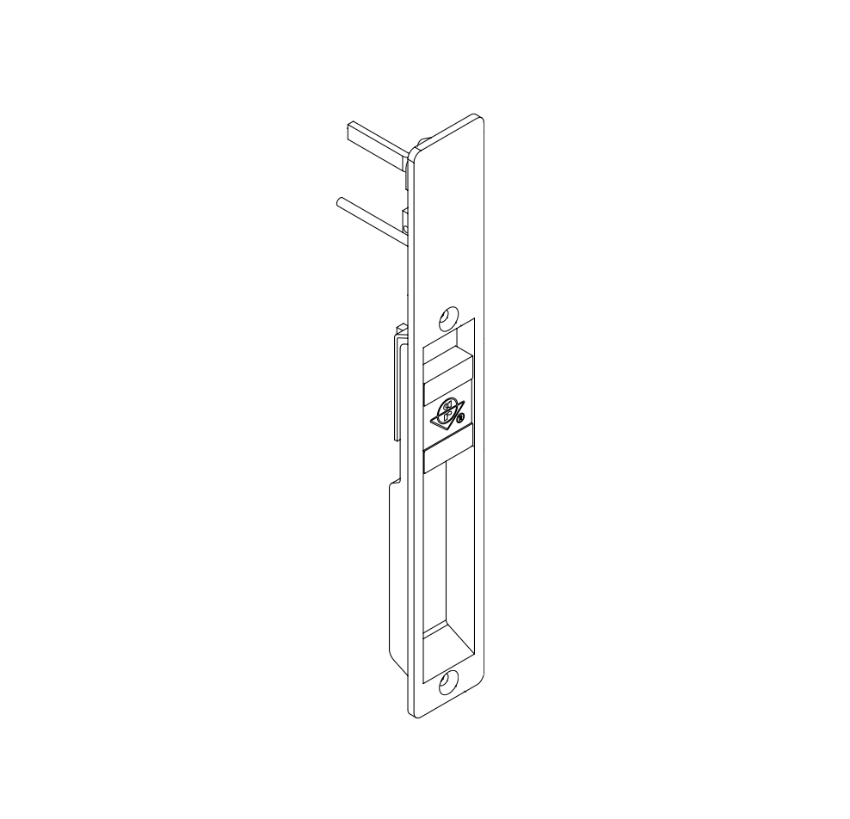 Adams Rite 41-0942-10-119-IB Interior Escutcheon Operator